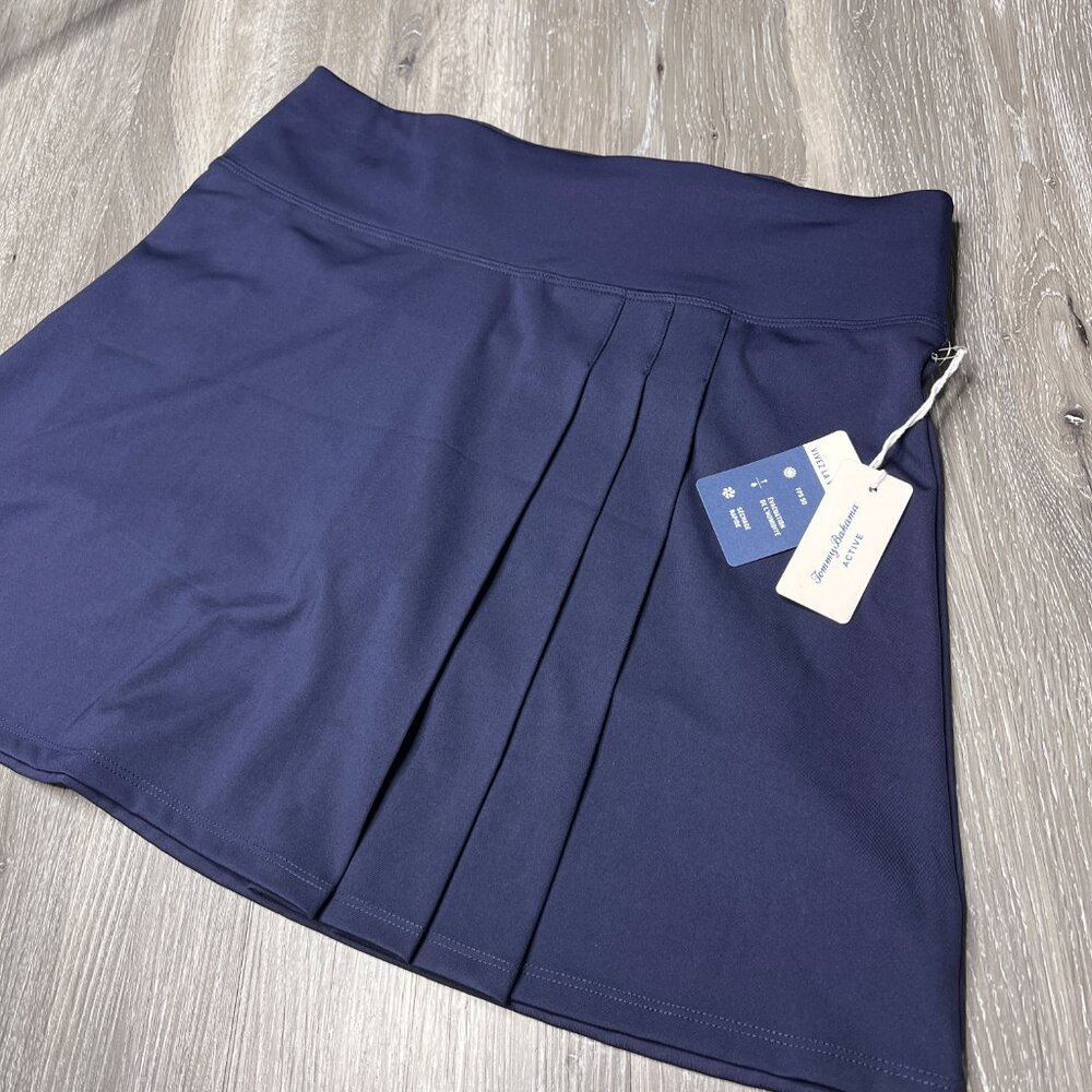 NWT Tommy Bahama Active Golf's Skort Skirt with Side Pleats in Blue Sz S - Picture 4 of 11